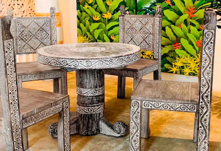 Conjunto de mesa y sillas de Timor las mejores mueblerias de costa rica